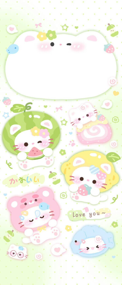 可爱壁纸又增加啦⸝⸝> ಲ <⸝⸝ ​​​
图源：卷卷小薯条
#插画壁纸#