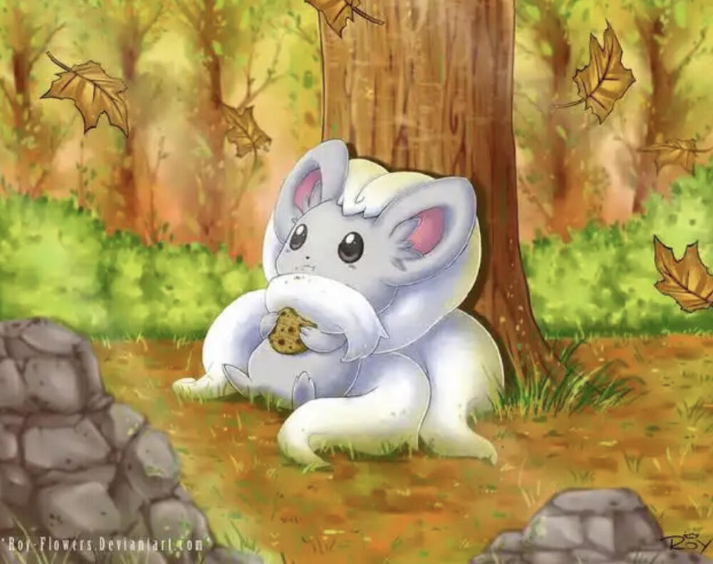 宝可梦可爱插图