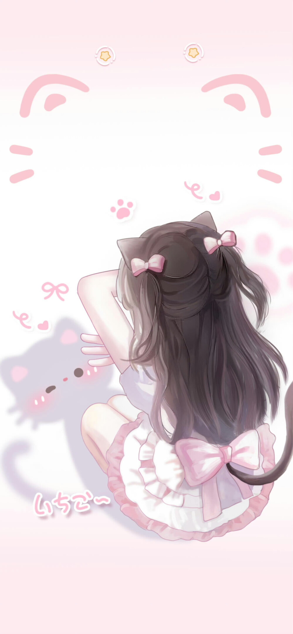 可爱壁纸又增加啦⸝⸝> ಲ <⸝⸝ ​​​
图源：卷卷小薯条
#插画壁纸#