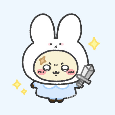 Chiikawa米菲版ᐢ • ༝ • ᐢ
图源：夏日椰椰o ​​​
#可爱头像#