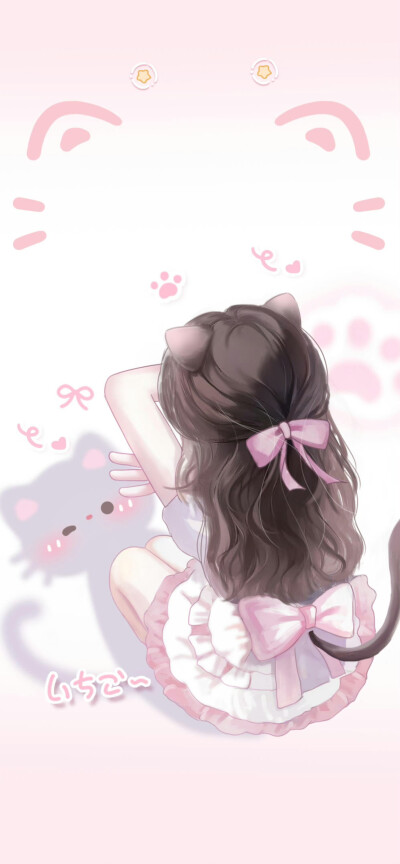 可爱壁纸又增加啦⸝⸝> ಲ <⸝⸝ ​​​
图源：卷卷小薯条
#插画壁纸#