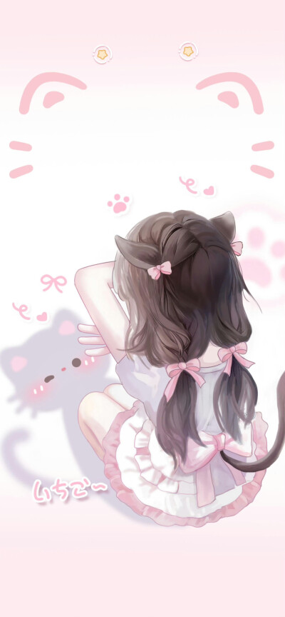 可爱壁纸又增加啦⸝⸝> ಲ <⸝⸝ ​​​
图源：卷卷小薯条
#插画壁纸#