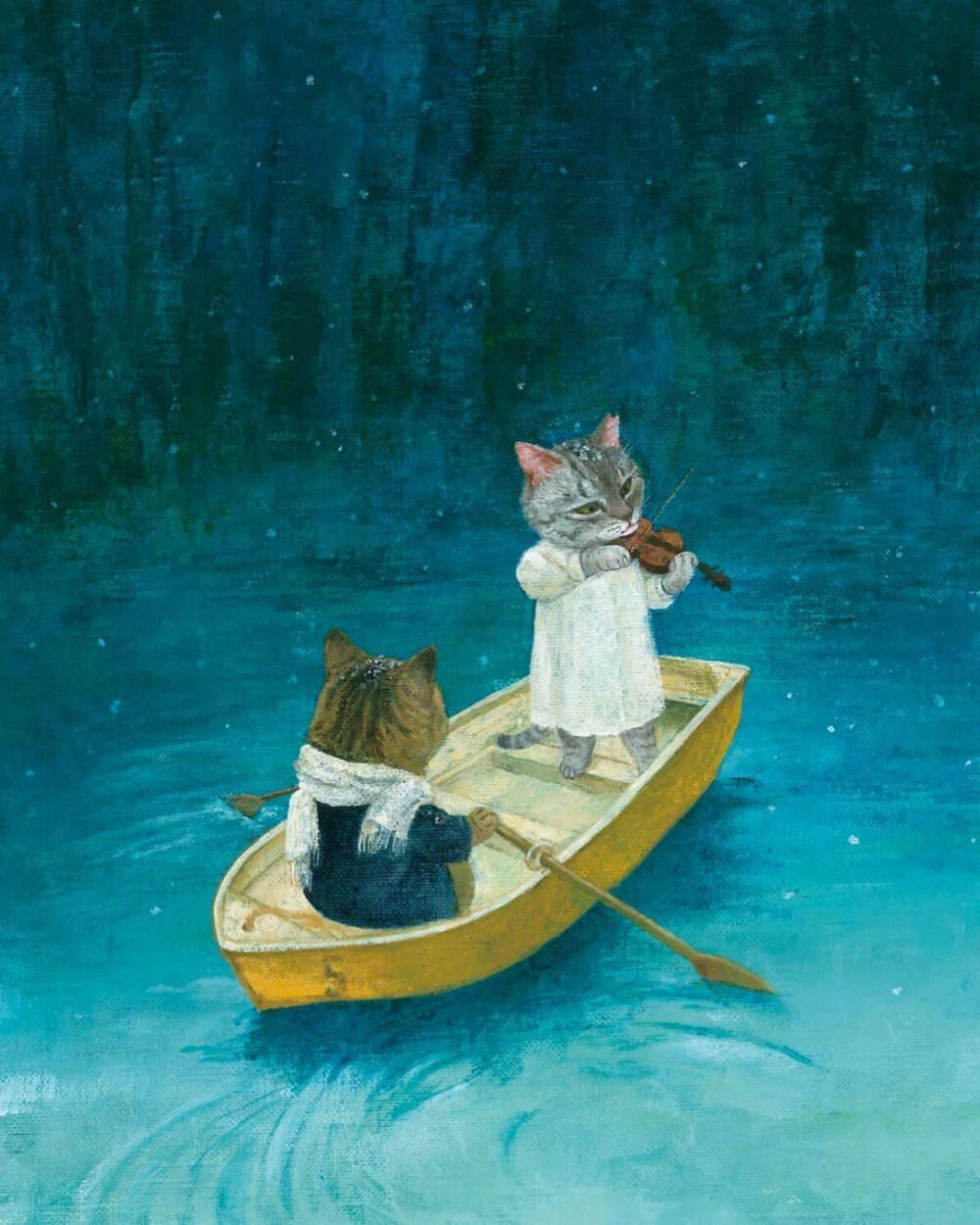 插画师：Naoko Machida是日本知名的绘本作家、插画师。