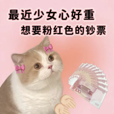 想要粉红色的钞票