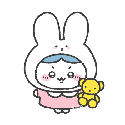 Chiikawa米菲版ᐢ • ༝ • ᐢ
图源：夏日椰椰o ​​​
#可爱头像#