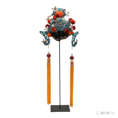 Vintage Chinese Opera Theatre Headdress, Early 20th Century
$3,000
