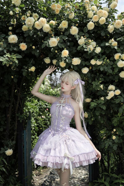 芭蕾风还是喜欢十字姬，紫色真的好美貌啊