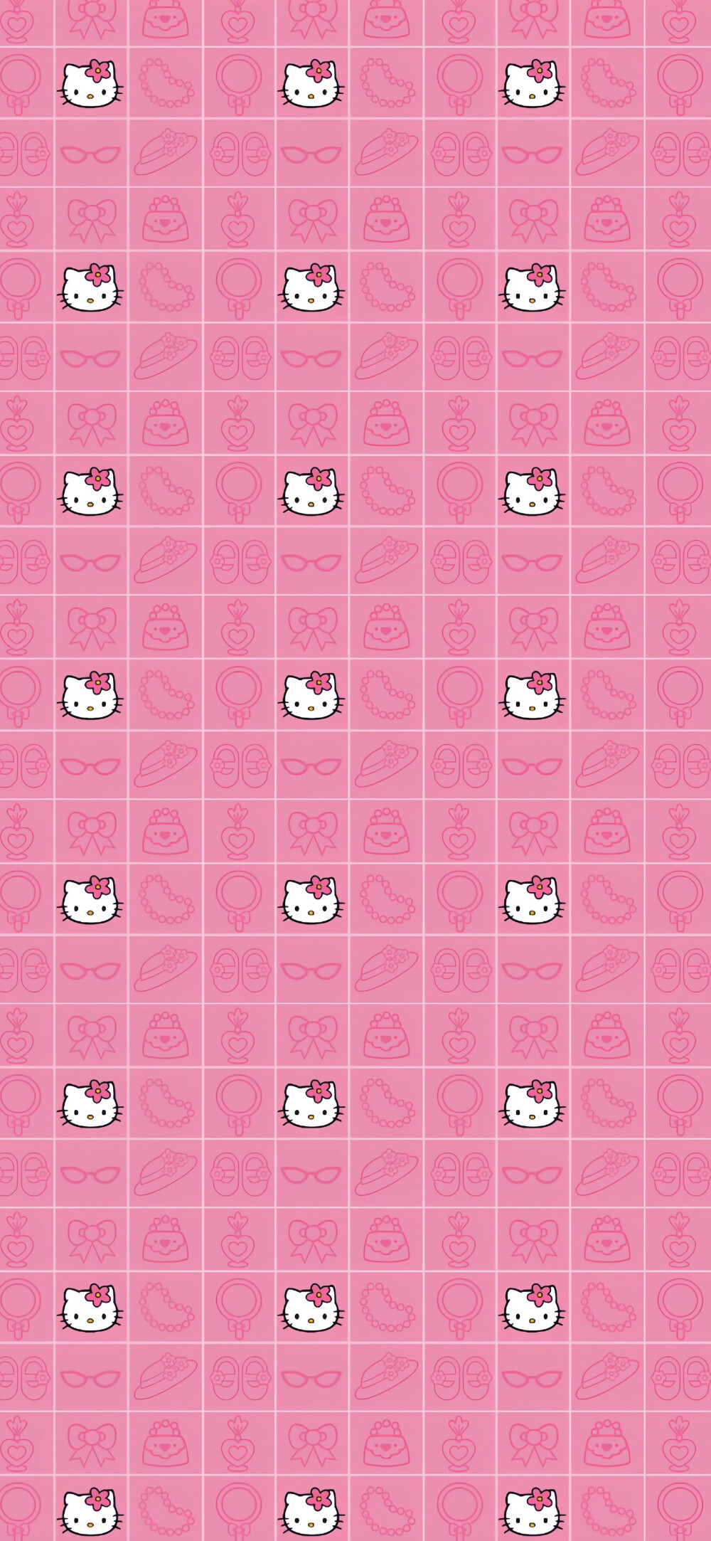 满屏HelloKitty可爱壁纸.ᐟ.ᐟ
图源：过期小朋友
#插画壁纸#