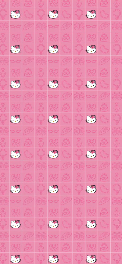 满屏HelloKitty可爱壁纸.ᐟ.ᐟ
图源：过期小朋友
#插画壁纸#