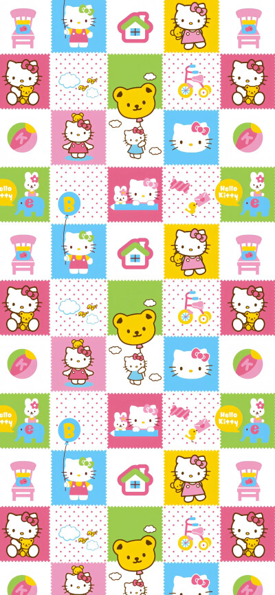 满屏HelloKitty可爱壁纸.ᐟ.ᐟ
图源：过期小朋友
#插画壁纸#