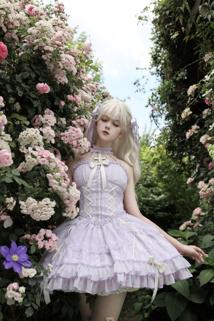 芭蕾风还是喜欢十字姬，紫色真的好美貌啊