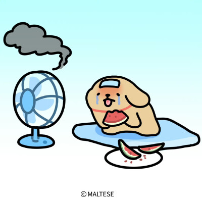 热成小狗了
