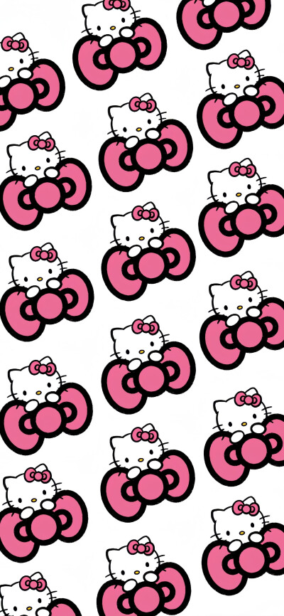 满屏HelloKitty可爱壁纸.ᐟ.ᐟ
图源：过期小朋友
#插画壁纸#
