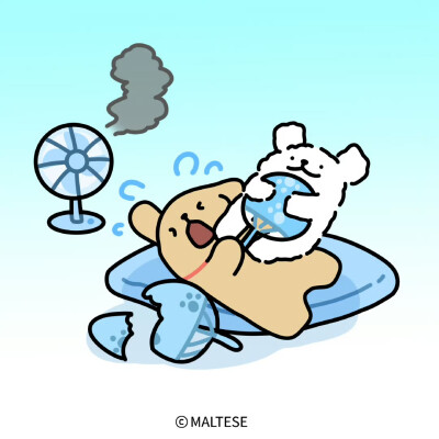 热成小狗了