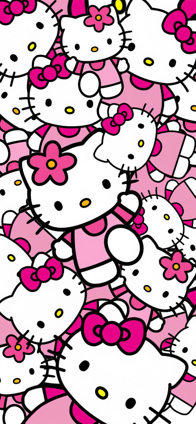 满屏HelloKitty可爱壁纸.ᐟ.ᐟ
图源：过期小朋友
#插画壁纸#
