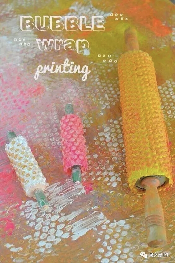 DIY Kids——泡泡也能作画？