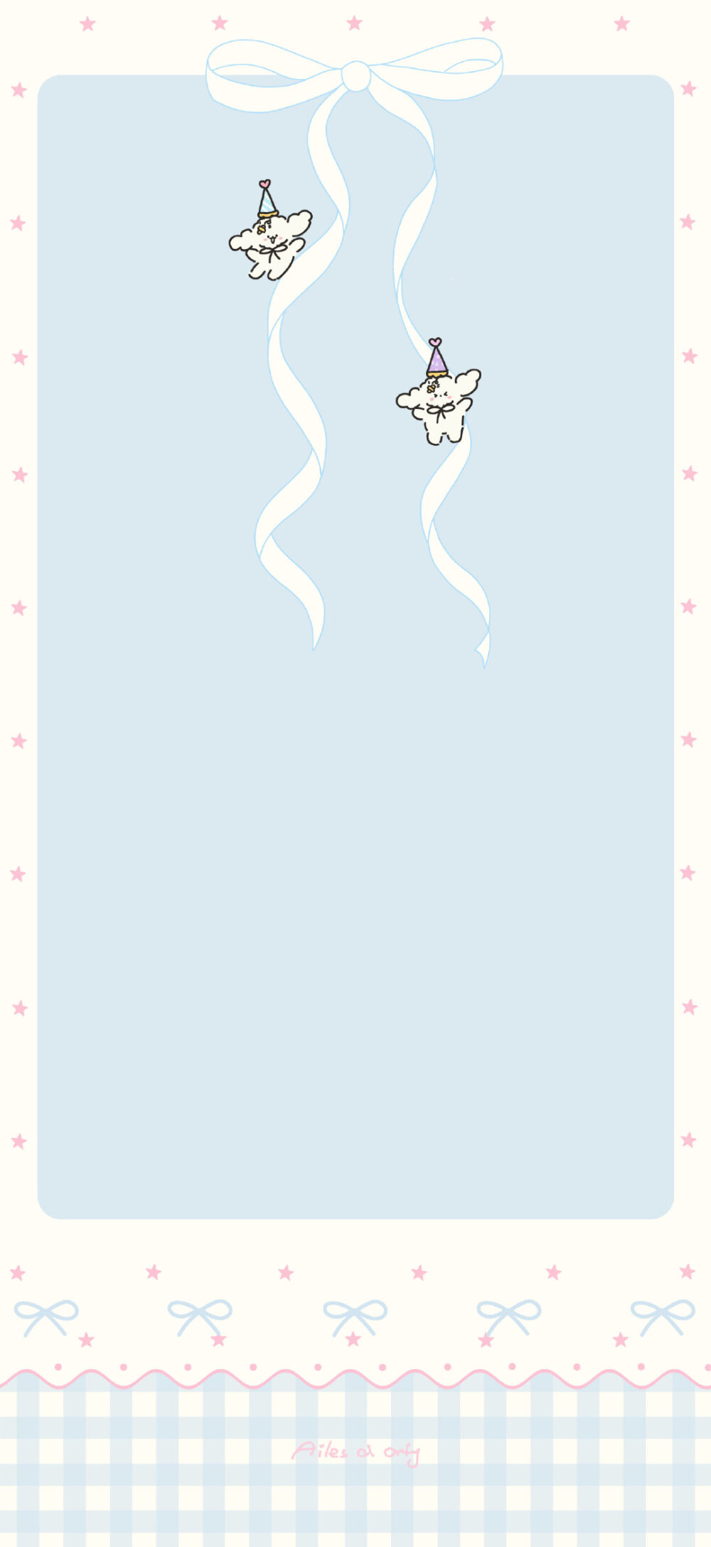 蝴蝶结手机壁纸锁屏套图