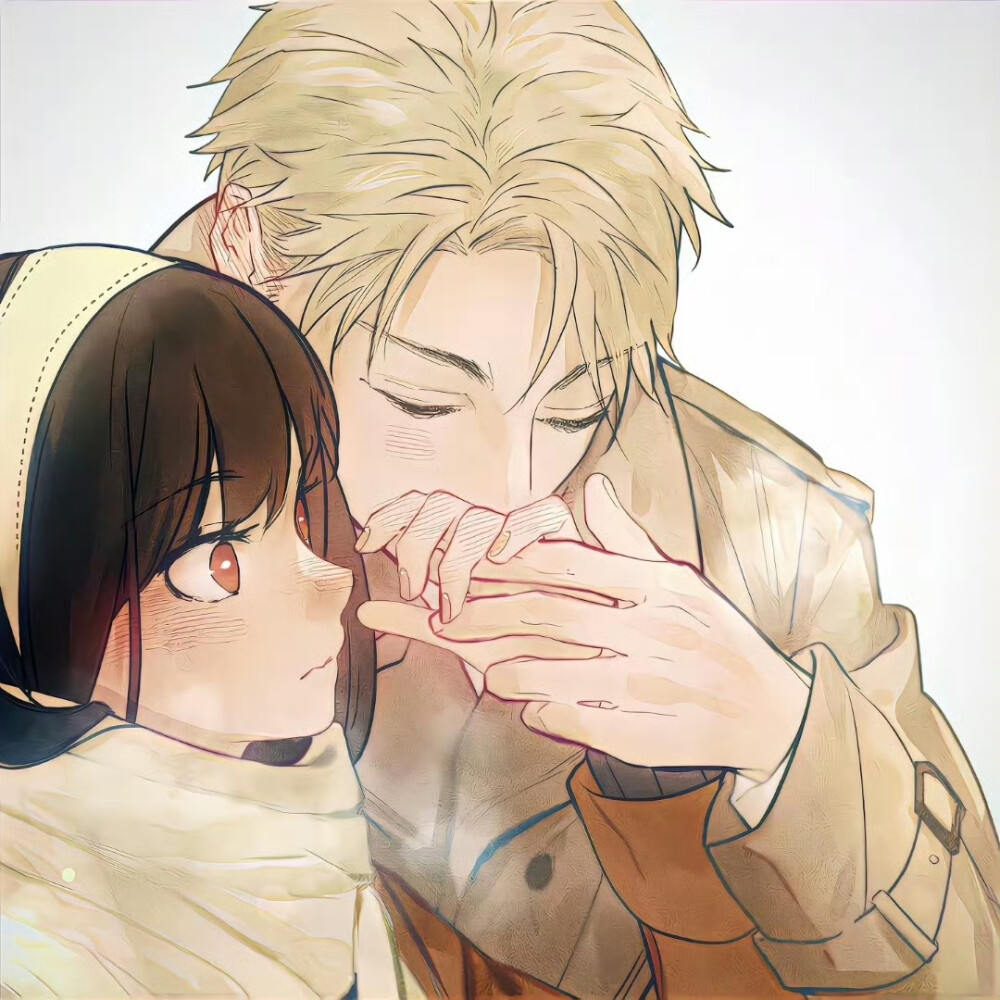 情侣头像·图源微博