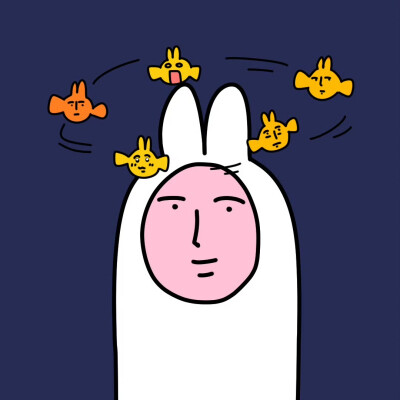 粉红兔子