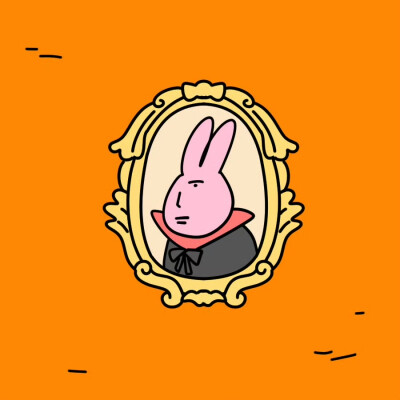 粉红兔子