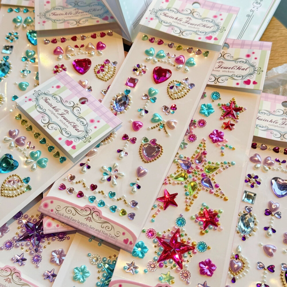 钻石珍珠贴纸