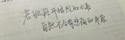 手写