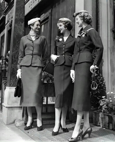 1954 年，伦敦时尚 ​​​