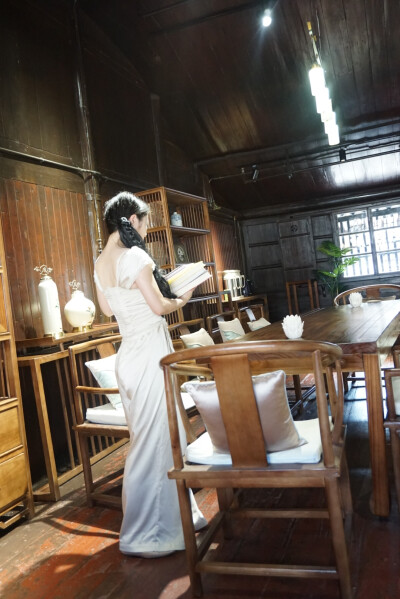 宁波南塘老街，一缕青丝芙清