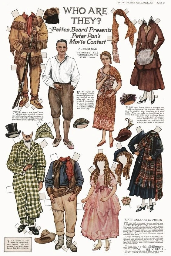 Vintage Paper Doll