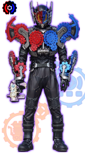 合体恺撒，假面骑士创骑系列。(侵权删)