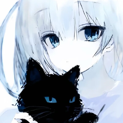 蓝色女漫
