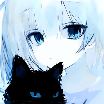 蓝色女漫