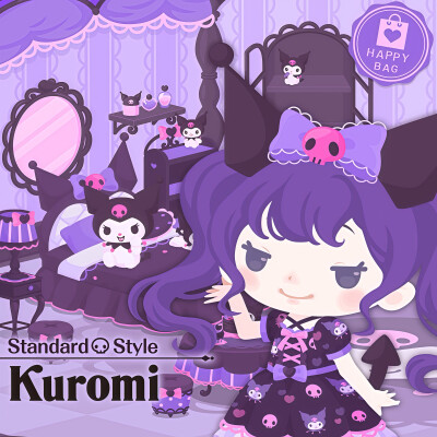 三丽鸥 |
STANDARD ☠ STYLE
KUROMI