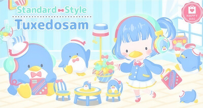 三丽鸥 |
STANDARD ∞ STYLE
TUXEDOSAM