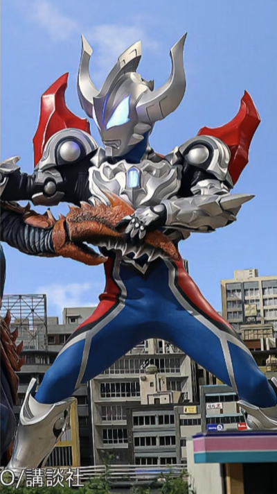 捷德奥特曼，豪勇形态。(侵权删)