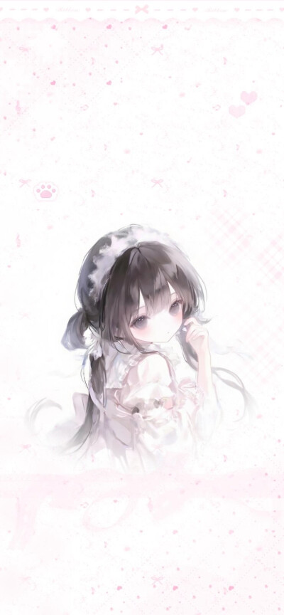 少女风低饱和壁纸
图源来自网络，拿图吱声~