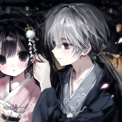 情侣头像ai