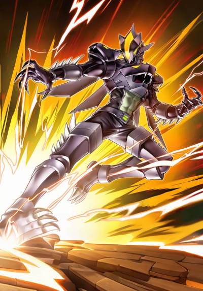 网友自制AI同人创作，融合召唤，假面英雄 暗爪。游戏王假面英雄。(侵权删)