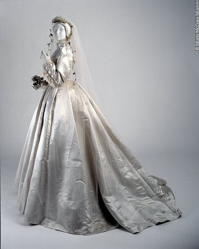 Wedding dress (1866)