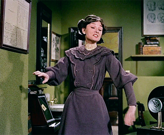 1964年电影《窈窕淑女》里的奥黛丽·赫本 ​​​