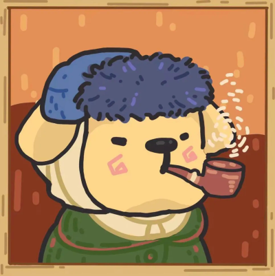 线条小狗 世界名画