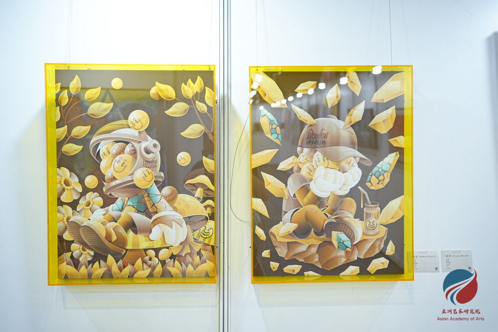艺术家Lexkon Liu - 作品展览花絮｜亚洲新生代艺术展