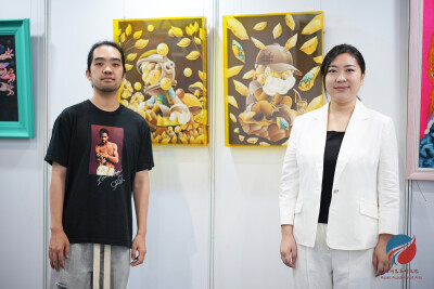 艺术家Lexkon Liu - 作品展览花絮｜亚洲新生代艺术展