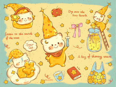 可爱iPad平板壁纸
画师：劈叉的熊熊
#插画壁纸#