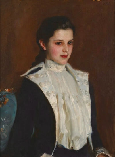 《爱丽丝·范德比尔特·谢泼德》Alice Vanderbilt Shepard
约翰·辛格·萨金特（John Singer Sargent）
1888年；尺寸未知；画布油画
美国阿蒙卡特美国艺术博物馆收藏