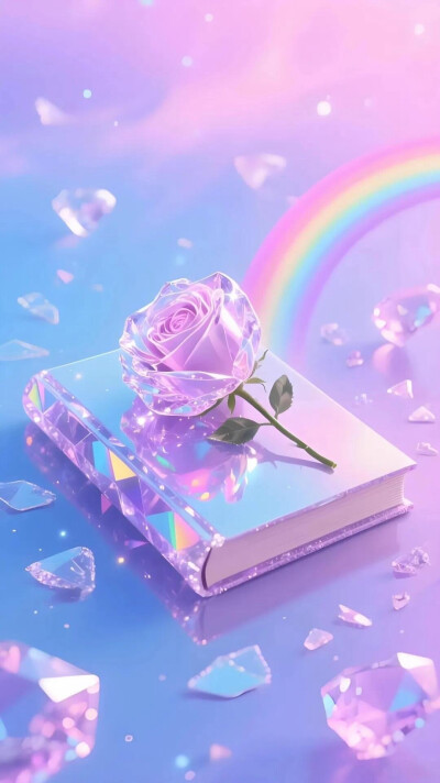 水晶玫瑰花
