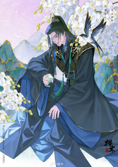 插画精选｜画师：槿木-_-
