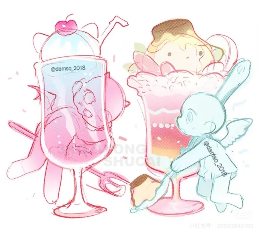 人体线稿，各个地方收集的好看线稿