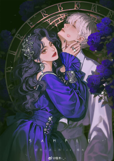 插画精选｜画师：槿木-_-