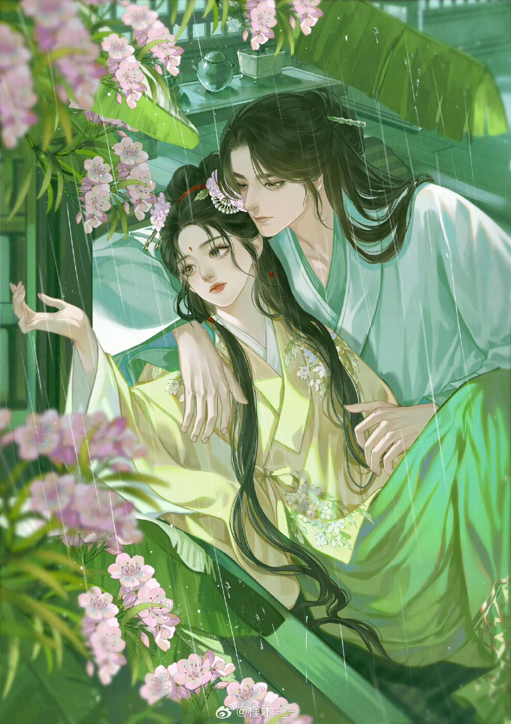 插画精选｜画师：槿木-_-